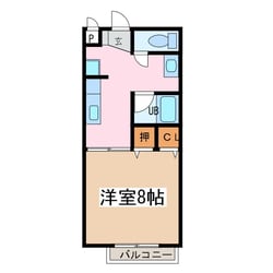 南松本駅 徒歩11分 1階の物件間取画像